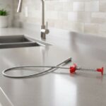 Flexible Spring Drain Cleaning Tool with Hand Grip (1 Pc / 90 Cm)