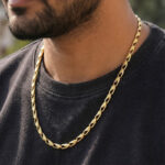 Classic Gold Finish Designer Chain for Men Daily Wear - Image 4