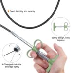 Flexible Spring Drain Cleaning Tool with Hand Grip (1 Pc / 157 Cm) - Image 3