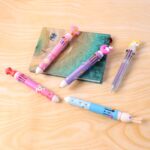 Cute Character Design 10-in-1 Multicolor Ball Pen (1 Pc) - Image 6