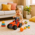 Funwoods Kids Friction Powered Tractor Toy - (1 Pc) - Image 9