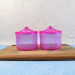 Plastic Luxury Transparent Dry Fruit Storage Jars  (2 Pc) - Image 7