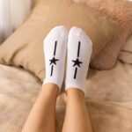 White Star Pattern Low-Cut Socks (1 Pair) - Image 7