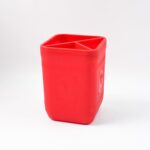 Officemate Pen Stand – Tri-Section Desk Organizer Stationery, Pens, Office Supplies - Image 4