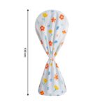 Flower-Printed Fan Cover - 1 Pc, 130x26 Cm - Image 6