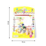 Watercolor Paint Set with 8 Vibrant Colors, Brushes, and Palette - Image 4