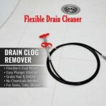 Flexible Spring Drain Cleaning Tool with Hand Grip (1 Pc / 298 Cm) - Image 4