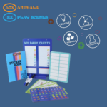 Magnetic Board, Sticker Book & Activity Cards (1 Set) - Image 7