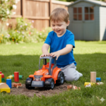Funwoods Kids Friction Powered Tractor Toy - (1 Pc) - Image 2