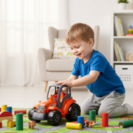 Funwoods Kids Friction Powered Tractor Toy - (1 Pc) - Image 4