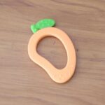 Mango-shaped silicone baby teether - Image 9