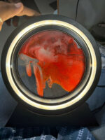 LED Sand Art Motion Lamp for Home Decor, Rotating Landscape Table Lamp (1 PC ANY COLOR) - Image 8