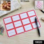 Writable Label Stickers – 50 Sheets - Image 2