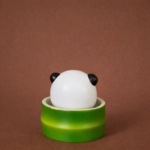 Cute Panda Desk Decor with Spring Bobble Head for Home & Office - Image 2