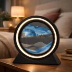 LED Sand Art Motion Lamp for Home Decor, Rotating Landscape Table Lamp (1 PC ANY COLOR) - Image 6