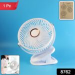 Portable Mini Fan with Clip Stand (1 Pc) - Image 2