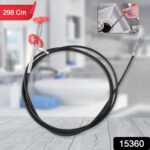 Flexible Spring Drain Cleaning Tool with Hand Grip (1 Pc / 298 Cm) - Image 2