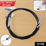 Flexible Spring Drain Cleaning Tool with Hand Grip (1 Pc / 196 Cm) - Image 2