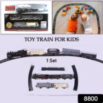 Toy Train Set for Kids, Battery Operated Train with Track Set - Image 2