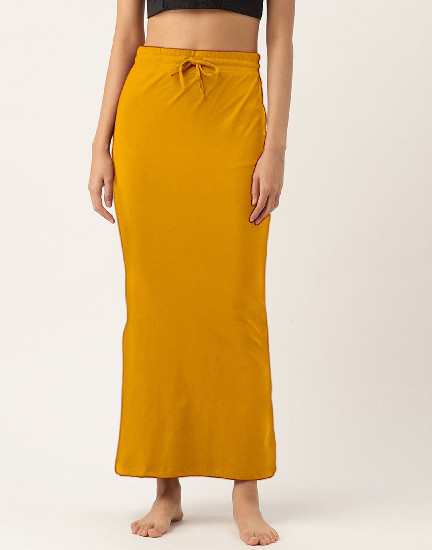 Yellow Knitted Shapewear