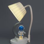 Astronaut Moon LED Table Lamp with Soft Light, USB Rechargeable Night Lamp - Image 3