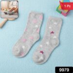 Kids Star Pattern Soft Ankle Socks (1 Pc) - Image 2