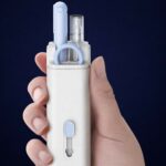 Blue 7 in 1 Electronics Cleaning Kit for Keyboard, Earbuds, Laptop & Mobile - Image 2