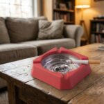 Heat-Resistant Ashtray (1 Pc) - Image 8