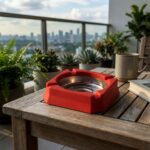 Heat-Resistant Ashtray (1 Pc) - Image 3