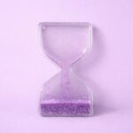 Purple Liquid Sand Timer Hourglass Stress Relief Sensory Toy for Kids - Image 3
