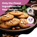 Oracle Butter Almond Cookies Crunchy Biscuit Snack 200gm Made with Real Butter - Image 2