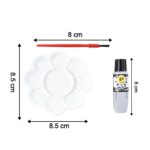 Kids Water Colour Painting Set with Brush & Mixing Palette (1 Set) - Image 7