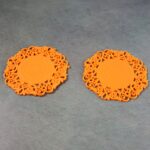 Heat-Resistant Decorative Hot Mat & Cup Coaster Set (10 cm, 2 Pc Set) - Image 5