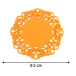 Heat-Resistant Decorative Hot Mat & Cup Coaster Set (10 cm, 2 Pc Set) - Image 8