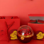 Rose Dome Jewellery Box Gift with Luxury Storage Case