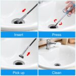 Flexible Spring Drain Cleaning Tool with Hand Grip (1 Pc / 196 Cm) - Image 6