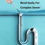 Flexible Spring Drain Cleaning Tool with Hand Grip (1 Pc / 196 Cm) - Image 3