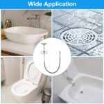 Flexible Spring Drain Cleaning Tool with Hand Grip (1 Pc / 89 Cm) - Image 4