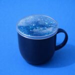 Blue Glitter Resin Tea Coaster Round Sparkle Cup Coaster for Table Decor (MUG NOT INCLUDED) - Image 3