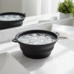 Portable Foldable Silicone Ice Bath Bowl (1 Pc) - Image 7
