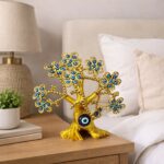Golden Evil Eye Tree Showpiece for Home Decor & Good Luck Protection - Image 3