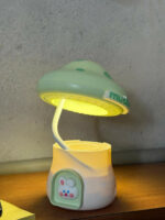 Mushroom Shape LED Night Lamp for Kids Room, Soft Warm Bedside Light - Image 6