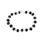 Karungali Bead Bracelet with Silver Finish Links for Daily Wear - Image 5