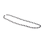 Karungali Bead Mala Necklace with Silver Finish Links - Image 5
