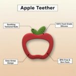 Apple shaped silicone baby teether - Image 3