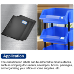 Writable Label Stickers – 50 Sheets Self-Adhesive Label - Image 7