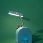 Cute Blue Lucky Cartoon LED Desk Lamp for Kids with Adjustable Neck Light - Image 3