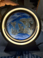 LED Sand Art Motion Lamp for Home Decor, Rotating Landscape Table Lamp (1 PC ANY COLOR) - Image 7