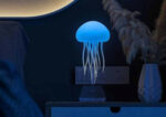 Warm Jellyfish Night Light Lamp | Soft Ambient Glow Mood Light for Home Decor - Image 4