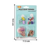 Office Stationery Clips and Pins Combo, 1 Set - Image 4